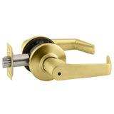 Schlage S40D SAT Tubular Bath/Bedroom Privacy Lock, Saturn Lever