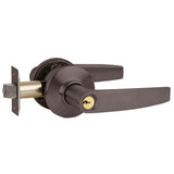 Schlage S80PD JUP Tubular Storeroom Lock, Jupiter Lever