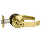 Schlage S51PD NEP Tubular Entrance Lock, Neptune Lever