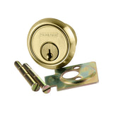 Schlage Commercial 20-021-C Rim Cylinder, C Keyway, Vertical Tailpiece