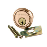 Schlage Commercial 20-021-C Rim Cylinder, C Keyway, Vertical Tailpiece
