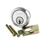 Schlage Commercial 20-021-C Rim Cylinder, C Keyway, Vertical Tailpiece
