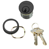 Schlage Commercial 30-001-118-S123 Mortise Cylinder for L and PM Locks with Rose Trim, S123 Keyway