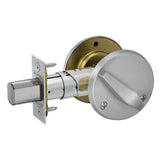 Schlage Commercial B581F Fire-Rated Door Bolt with Trim, Inside Turn x Blank Plate