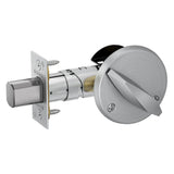 Schlage Commercial B680 Door Bolt, One-Sided Deadbolt, Turn Inside x No Outside Trim