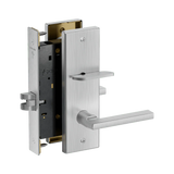 Schlage PM040 Bath/Bedroom Privacy Mortise Lock, Latitude (LAT) Lever