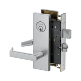 Schlage PM456 Corridor Mortise Lock with Deadbolt, Rhodes (RHO) Lever