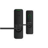 Schlage XE360T OFBSM Wireless Tubular Lock, Smart Bluetooth and NFC Mobile Reader, Interior Pushbutton LED with Indicator