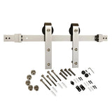 Schlage Commercial SD10-6.6 J-Strap Mount 78" Sliding Barn Door Hardware Set