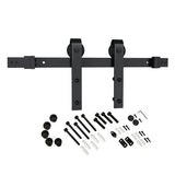 Schlage Commercial SD10-6.6 J-Strap Mount 78" Sliding Barn Door Hardware Set