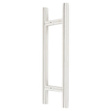 SDHLP6PS Rockwell 6 inch Back to Back Ladder Pull in Chrome for Heavy Glass Frameless Shower Doors