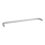 SDP3/4X22BS 22" Single Side Shower Door Towel Bar without Metal Washers in Brushed Nickel Finish