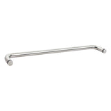 SDP3/4X28PS 28" Single Side Shower Door Towel Bar without Metal Washers in Chrome Finish