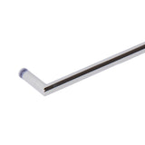 SDPMCT24PS Rockwell 24″ Mitered Corner Single Side Towel Bar in Chrome finish for Glass Shower Doors