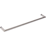 SDPMCT24BS Rockwell 24″ Mitered Corner Single Side Towel Bar in Brushed Nickel finish for Glass Shower Doors