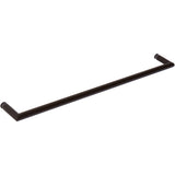 SDPMCT28ORB Rockwell 28 inch Mitered Corner Single Side Towel Bar in Antique Black Finish