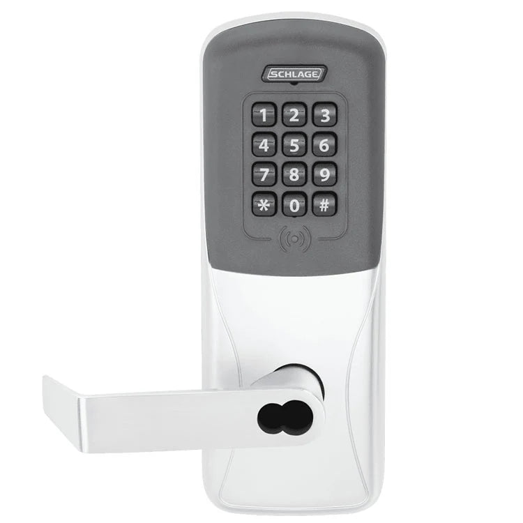 Schlage CO-200-CY-70-PRK-RHO_-J Electronic Lock with Proximity Card Reader and Keypad, Storeroom Function, Prepped for FSIC
