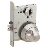 Schlage Commercial L9080J SK1 630 Storeroom Mortise Lock, Anti-Ligature Knob, FSIC Prep