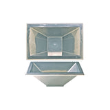 Quadra Sink 14" x 6 3/8" x 22"