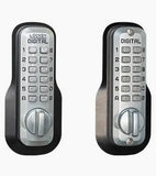 Lockey M210DC EZ MG Keyless Mechanical Digital Double Sided Deadbolt Door Lock