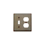 Combination Switch & Outlet Cover 4 9/16" x 4 9/16"