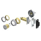 Schlage Commercial B250P6 Single Cylinder Deadlatch