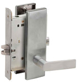 Schlage L9010 06N Passage Latch Mortise Set, 06 Lever, N Escutcheon