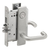 Schlage L9453P 03L Entrance Mortise Lock with Deadbolt, 03 Lever, L Escutcheon