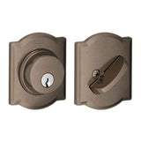 Schlage Residential B60 - Camelot Single Cylinder Deadbolt, C Keyway