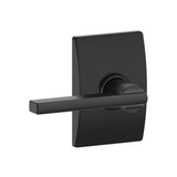 Schlage Residential F10 - Fire Rated Latitude Lever Passage Lock with 16080 Latch and 10027 Strike