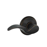 Schlage Residential F170 - Avanti Lever Half Dummy - Camelot Rose