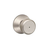 Schlage Residential F40 - Privacy Lock - Bowery Knob, 16080 Latch and 10027 Strike - Collins Trim