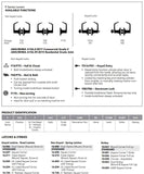 Schlage Residential F40 - Privacy Lock - Merano Lever, 16080 Latch and 10027 Strike