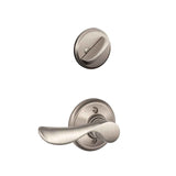 Schlage Residential F59 - Champagne Lever Single Cylinder Interior Pack - Exterior Handleset Sold Separately