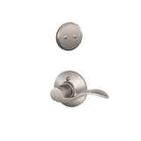 Schlage Residential F94 - Accent Lever One-Sided Dummy Interior Pack - Exterior Handleset Sold Separately