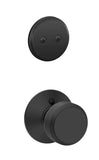 Schlage Residential F94 - Bowery Knob One-Sided Dummy Interior Pack - Exterior Handleset Sold Separately