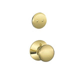 Schlage Residential F94 - Orbit Knob One-Sided Dummy Interior Pack - Exterior Handleset Sold Separately