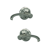 Schlage Residential FC172 - Whitney Lever Non Turning Double Dummy Pair - Alden Rose