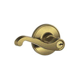 Schlage Residential J54 - Entry Lock LaSalle Lever with C Keyway, 16255 Latch and 10101 Strike
