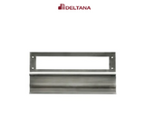 Deltana 13" x 3-1/6" Solid Brass Heavy Duty Mail Slot