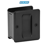 Schlage Residential SC990 Solid Brass Carded Passage Sliding Door Lock