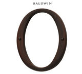 5" Baldwin "0" House Number
