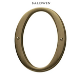 5" Baldwin "0" House Number
