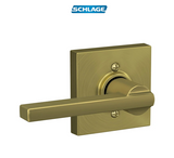 Schlage Latitude Non-Turning One-Sided Dummy Door Lever with Collins Trim
