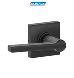 Schlage Solstice Passage Door Lever Set with Decorative Collins Trim from the J-Series