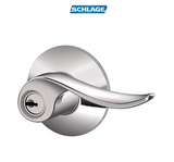 Schlage Sacramento Right Handed Single Cylinder Keyed Entry Storeroom Door Lever Set