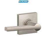 Schlage Solstice Passage Door Lever Set with Decorative Collins Trim from the J-Series