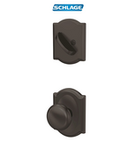 Schlage Custom Plymouth One-Sided Dummy Interior Pack with Camelot Trim - Exterior Handleset Sold Separately