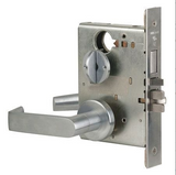 Schlage L9453P 06A Entrance Mortise Lock with Deadbolt, 06 Lever, A Rose