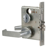 Schlage L9453P 06A Entrance Mortise Lock with Deadbolt, 06 Lever, A Rose